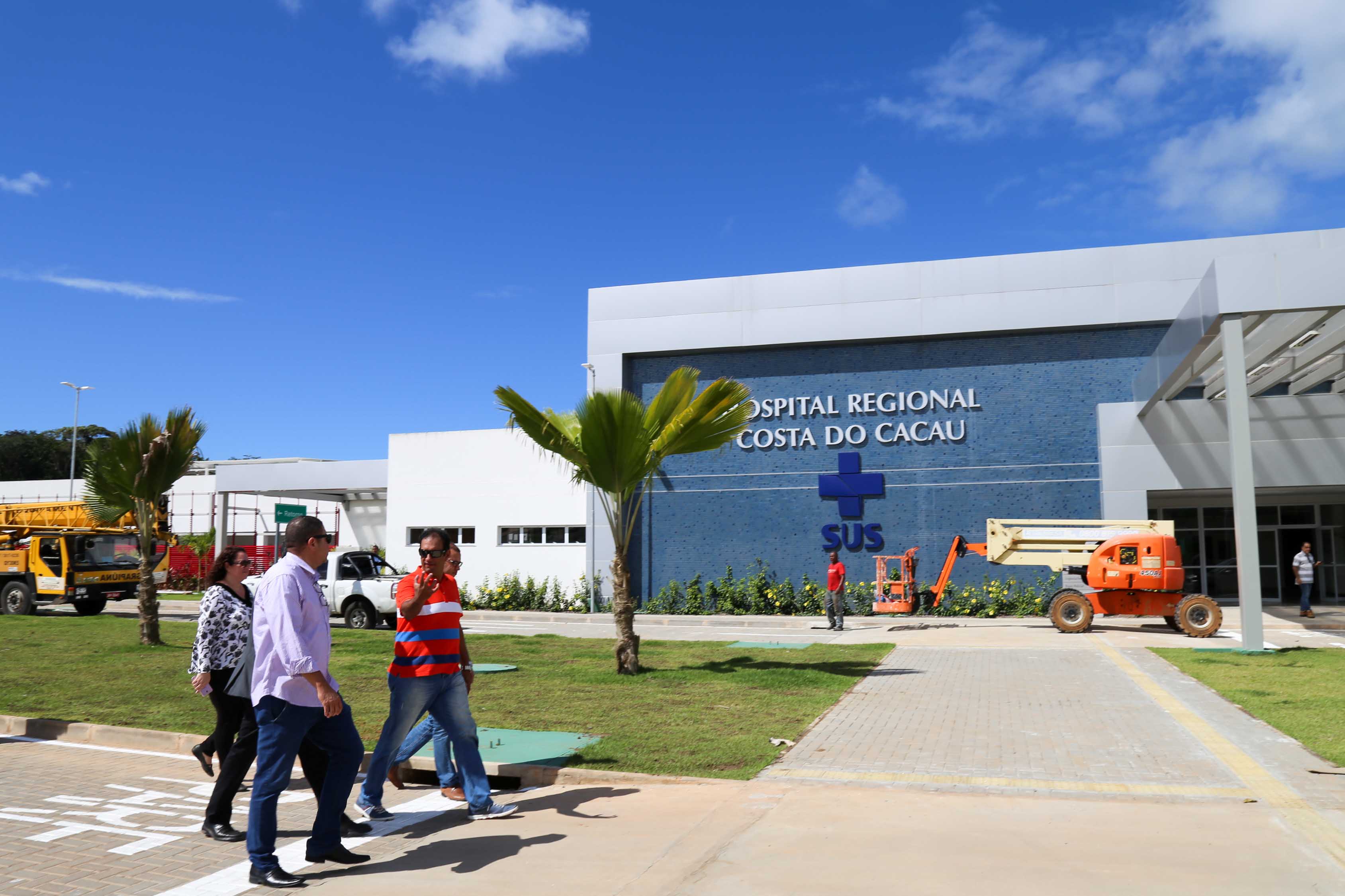 Visita do Prefeito ao Hospital Regional Costa do Cacau. foto Clodoaldo Ribeiro (4)