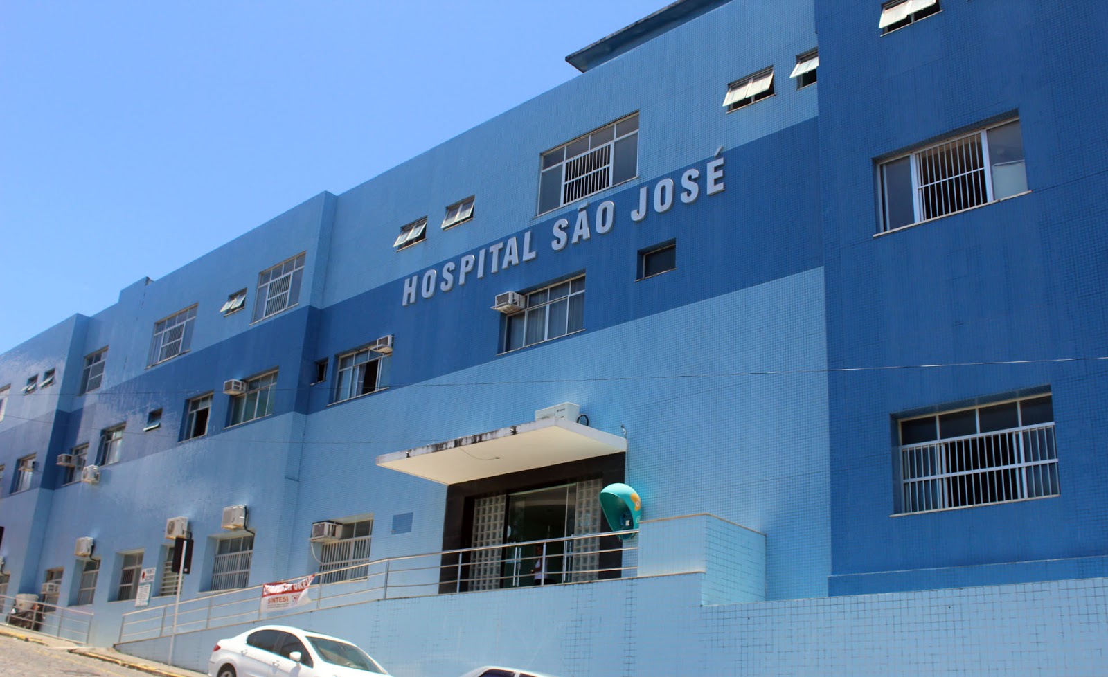 Fachada Hospital São José - Foto Alfredo Filho - Secom
